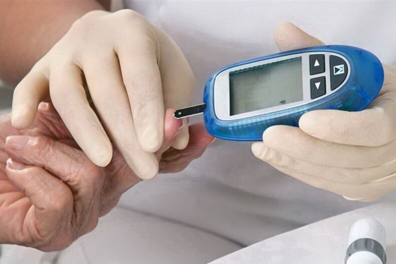 vérvétel a cukorbetegség mérésére